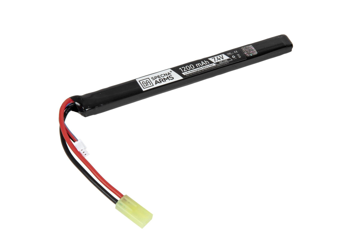 Specna Arms LiPo Battery 7.4V 1200mAh 20C/40C AK - Small Tamiya
