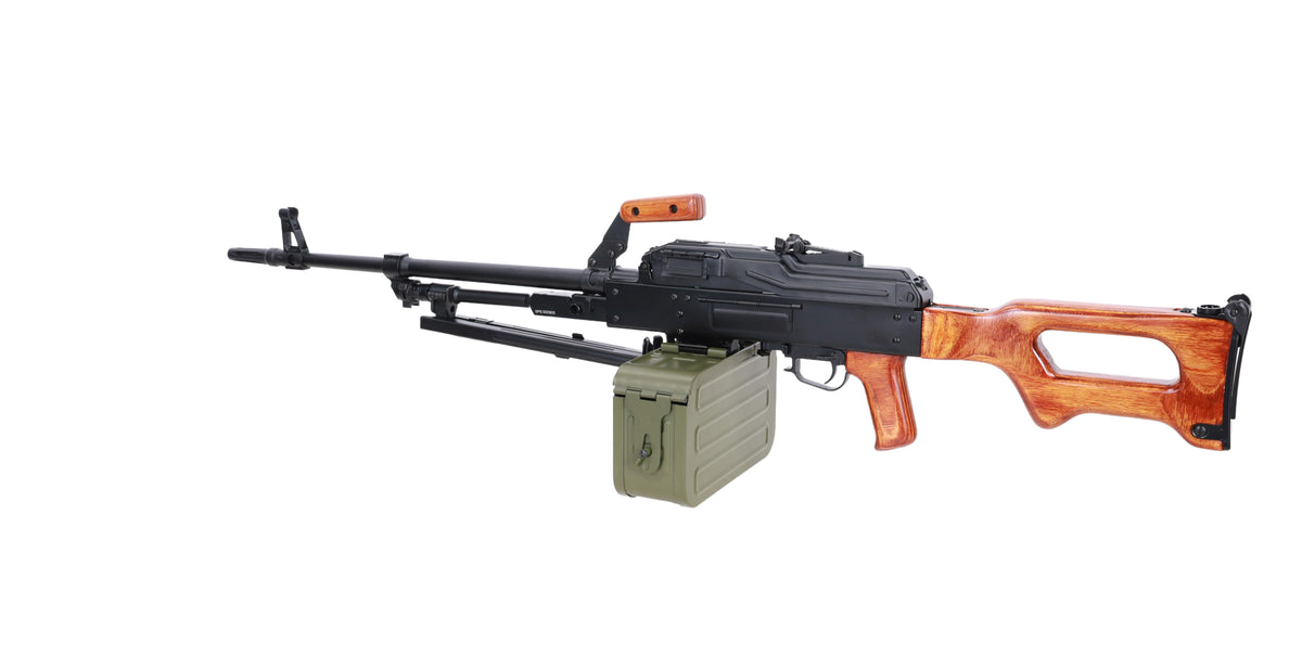 Specna Arms x A&K SA-PKM EDGE Machine Gun - Real Wood