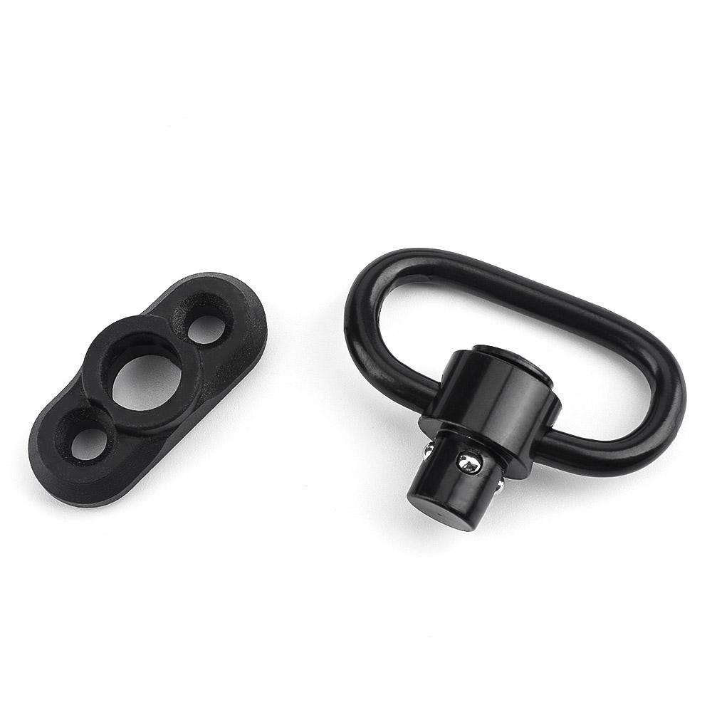 QD M-LOK/KeyMod sling mount - Black