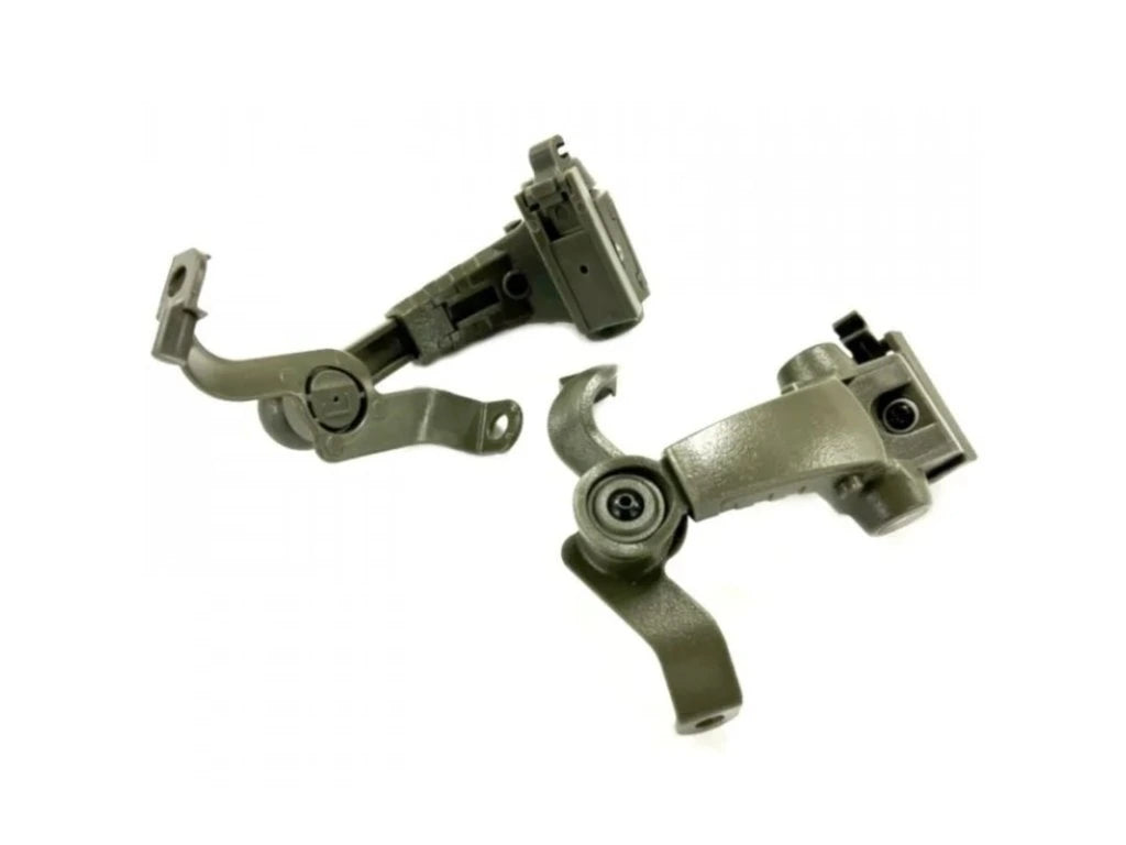 EARMOR M16A Rail Mount Kit for M31/M32 PLUS to ARC Rails - Foliage Green