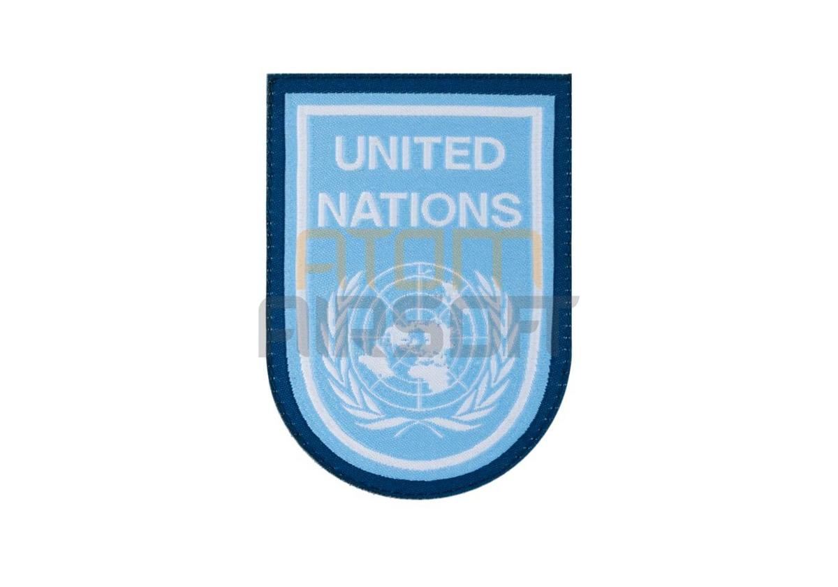 "United Nation" PVC velcromerkki