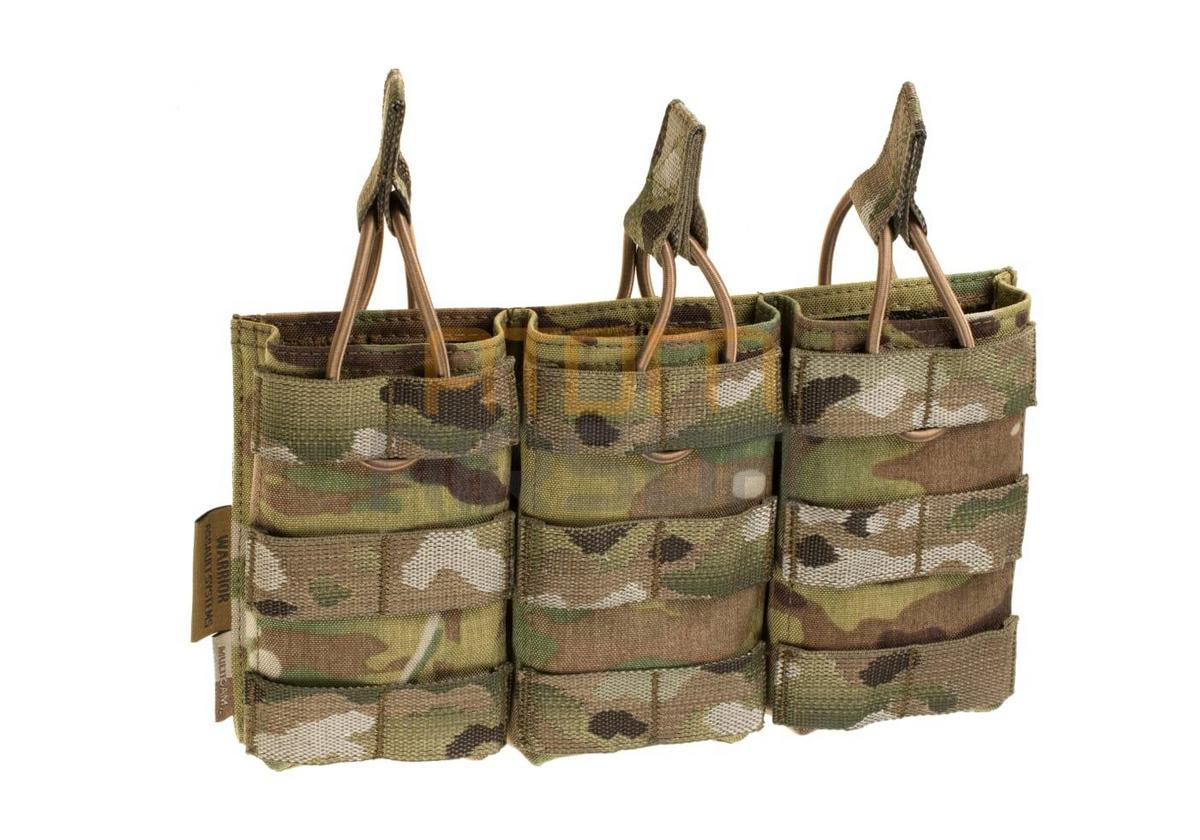 AR 5.56mm open top lipastasku kolmelle lippaalle - MultiCam