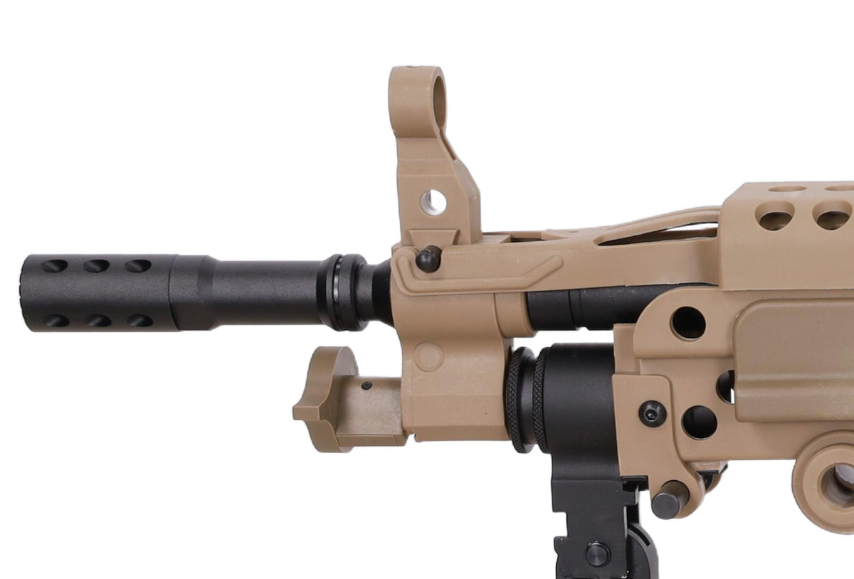 Specna Arms FN Herstal M249 PARA CORE konekivääri AEG - hiekka