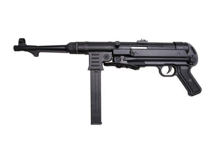 MP40 (MP007), metallirunko - musta