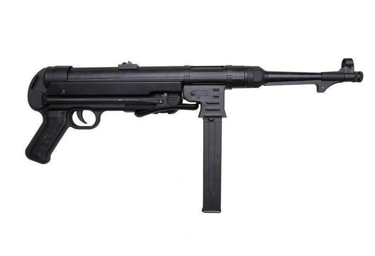 MP40 (MP007), metallirunko - musta