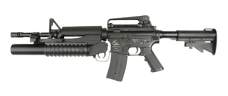 M203 Long – 3-in-1  kranaatinheitinpaketti M4/M16-sarjaan