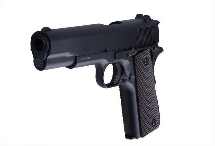 M1911 CO2 GBB pistol, full metal