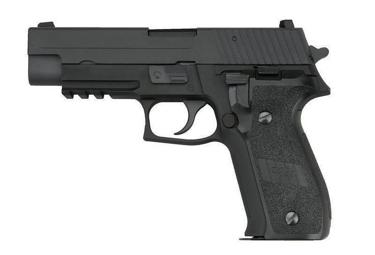 P226 MK25 Navy Seals GBB, täysmetallinen – musta