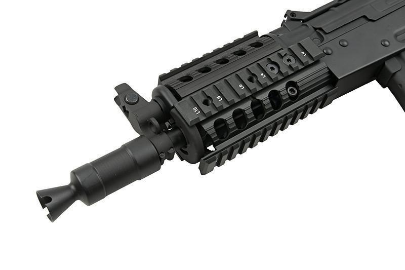 AKS-74UN RIS teleskooppiperällä, teräsrunko (CM040H)