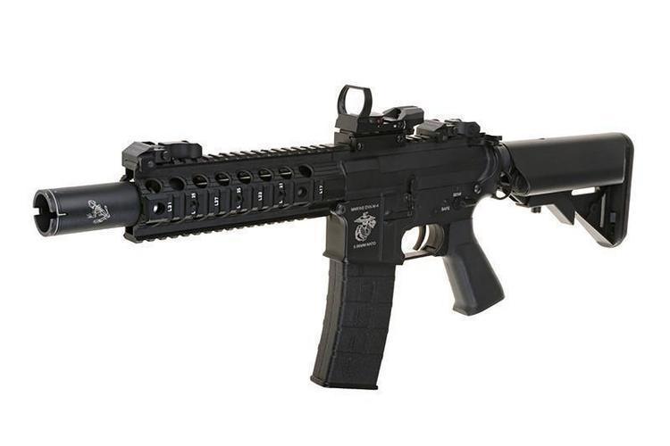 Open puna-/viherpistetähtäin – musta