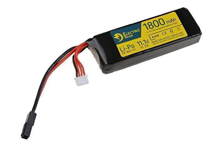 LiPo-akku 11,1V 1800mAh 20/40C, miniliitin