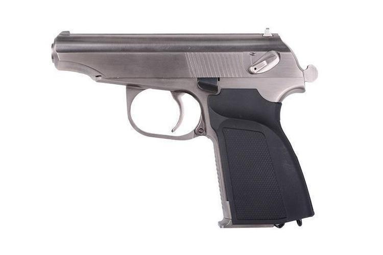Makarov 654K äänenvaimentimella, GBB - hopea