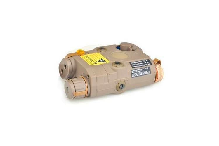 Akkukotelo - AN/PEQ-15 - Dark Earth