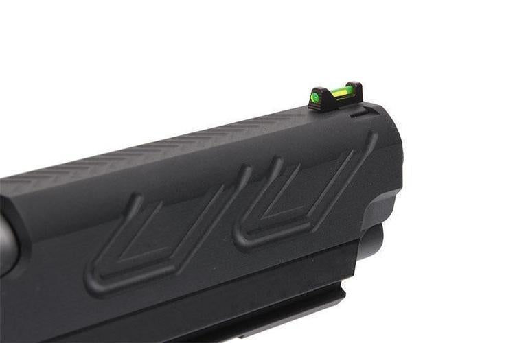 HX2302 GBB-pistooli, täysmetallinen - musta