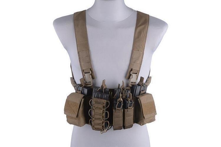 D3CR chest rig tactical vest - tan