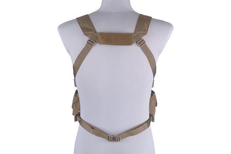 D3CR chest rig tactical vest - tan