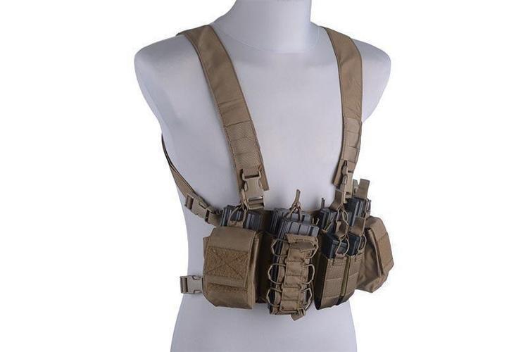 D3CR chest rig tactical vest - tan