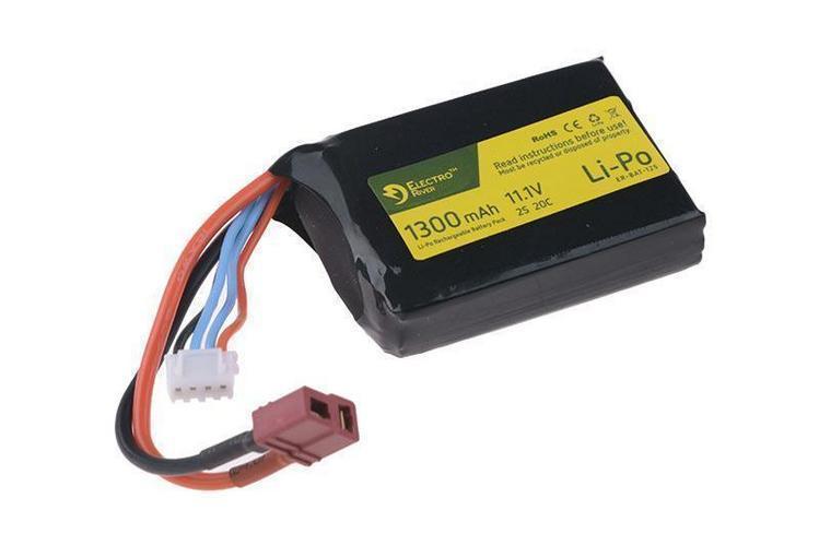 LiPo-akku 11,1V 1300mAh 20/40C T-liitin (Deans), AN/PEQ