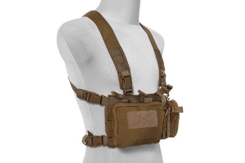 Light fast chest rig, taisteluliivi - tan