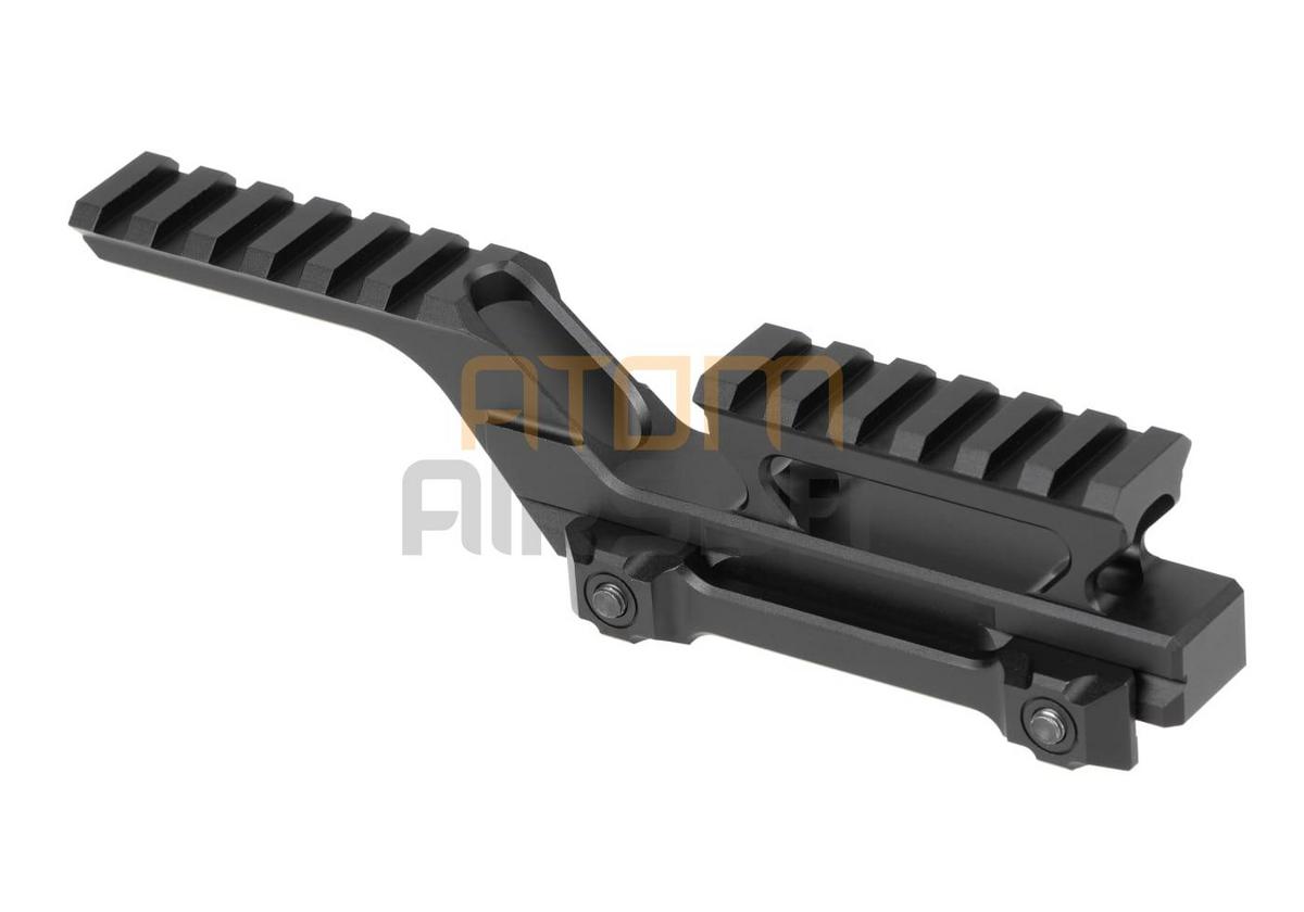 Hydra low riser scope mount - black