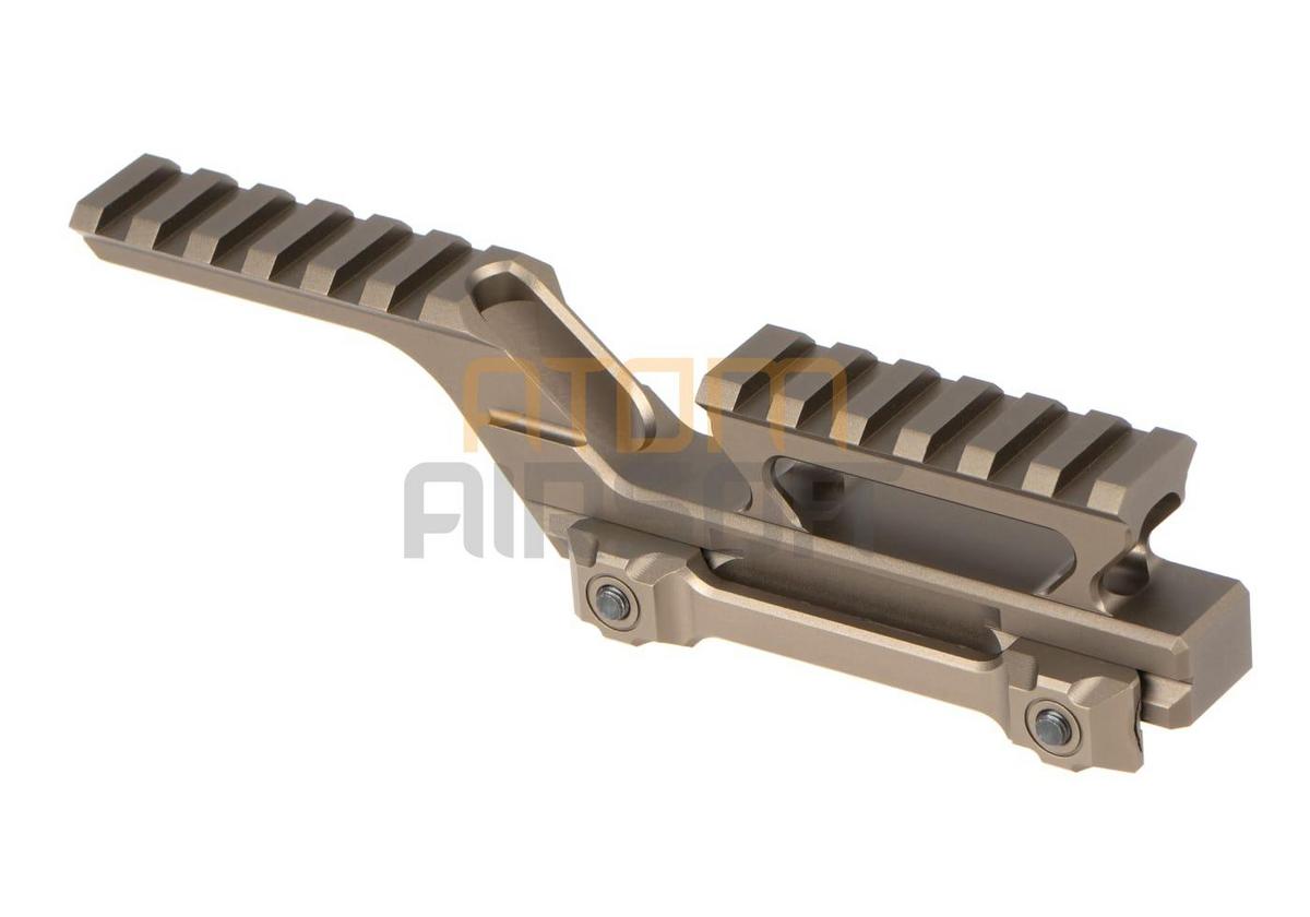 Hydra low riser scope mount - Dark Earth