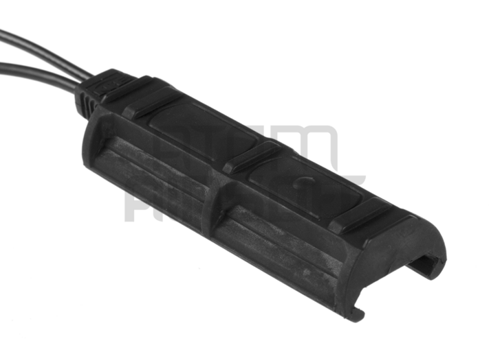 Kaksiosainen etäkytkin (asevalo ja PEQ) - musta