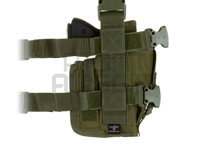 SOF Universal Pistol Thigh Holster, Left Handed - OD