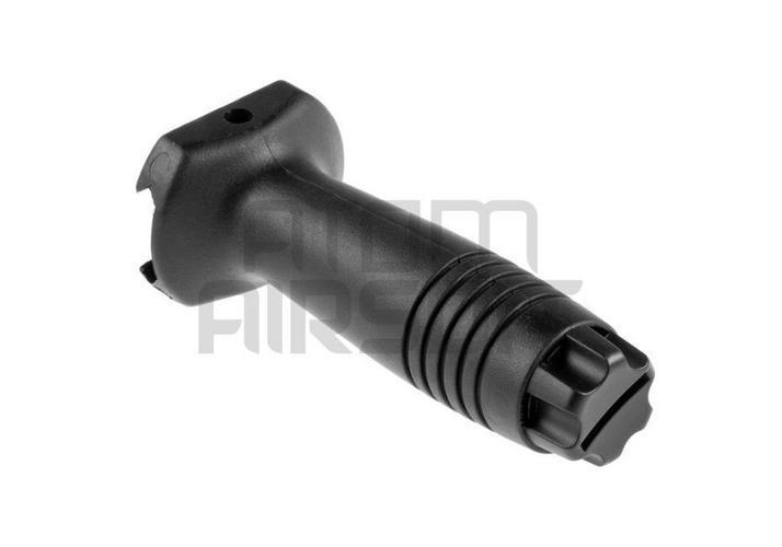 Vertical front handle - black