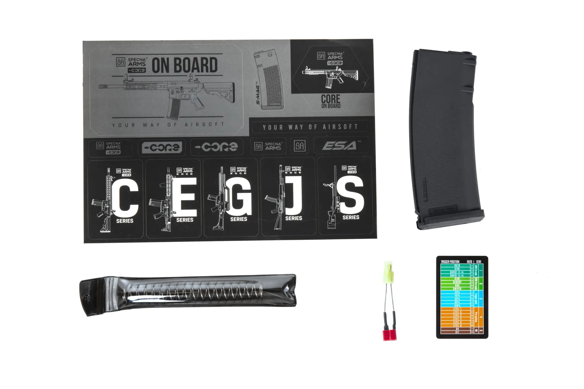 SA-C23 CORE™ HAL™ ETU sähköase - musta