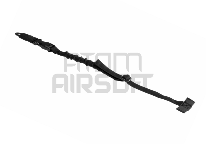 Quick-release 1-point sling, MOLLE attachment, H&K buckle - black