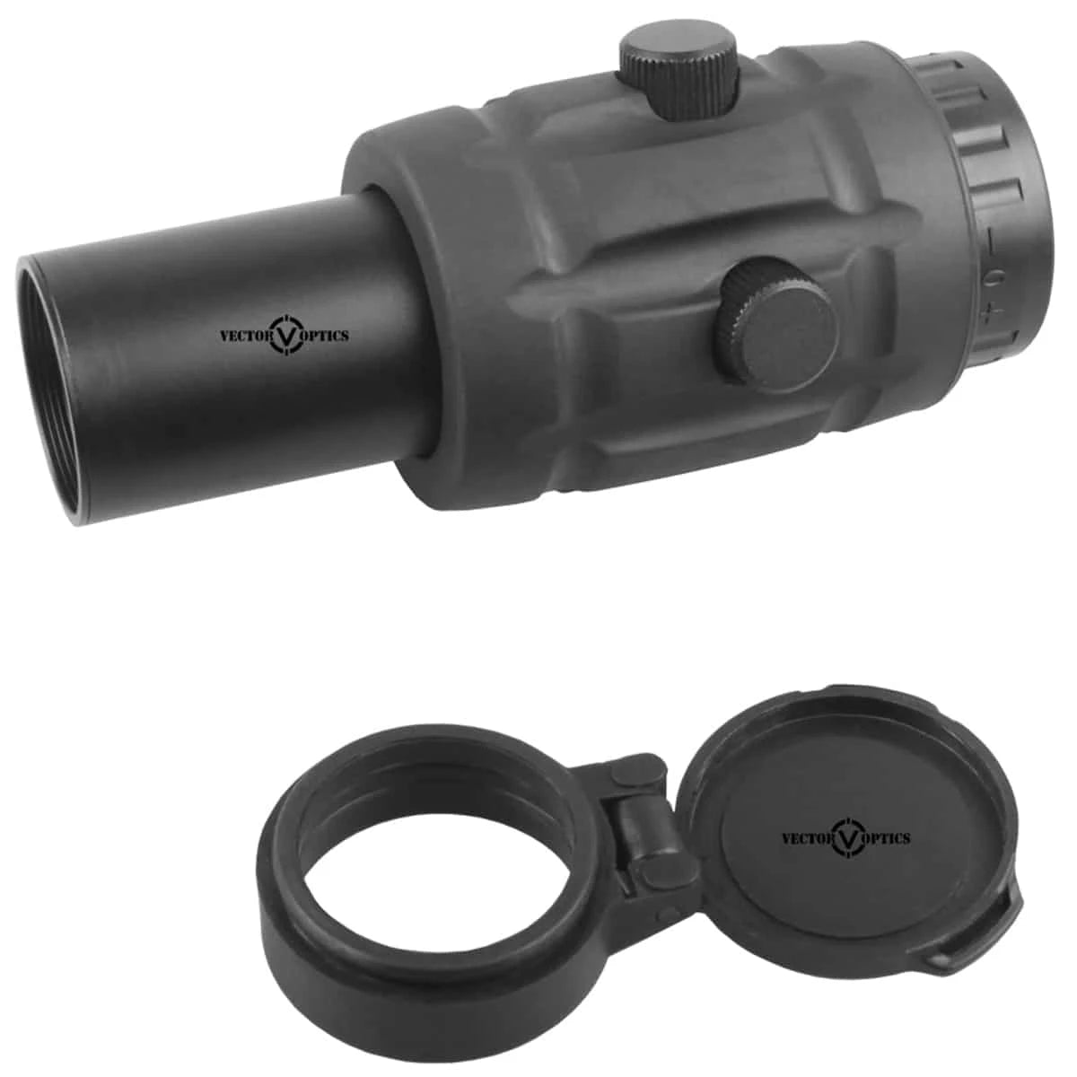 Maverick 3x26 magnifier, foldable mounting foot