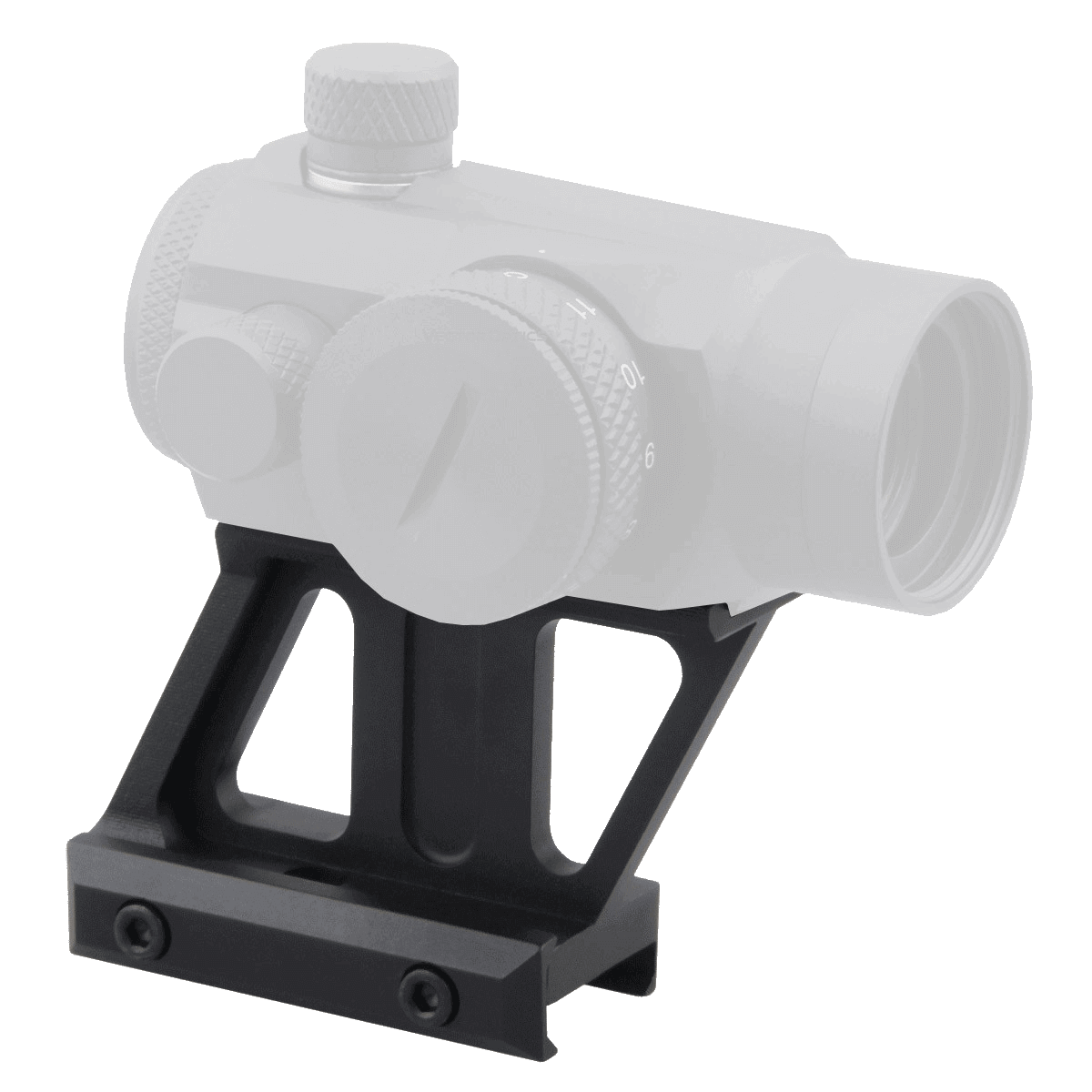 Cantilever korotettu tähtäinjalka, 38mm