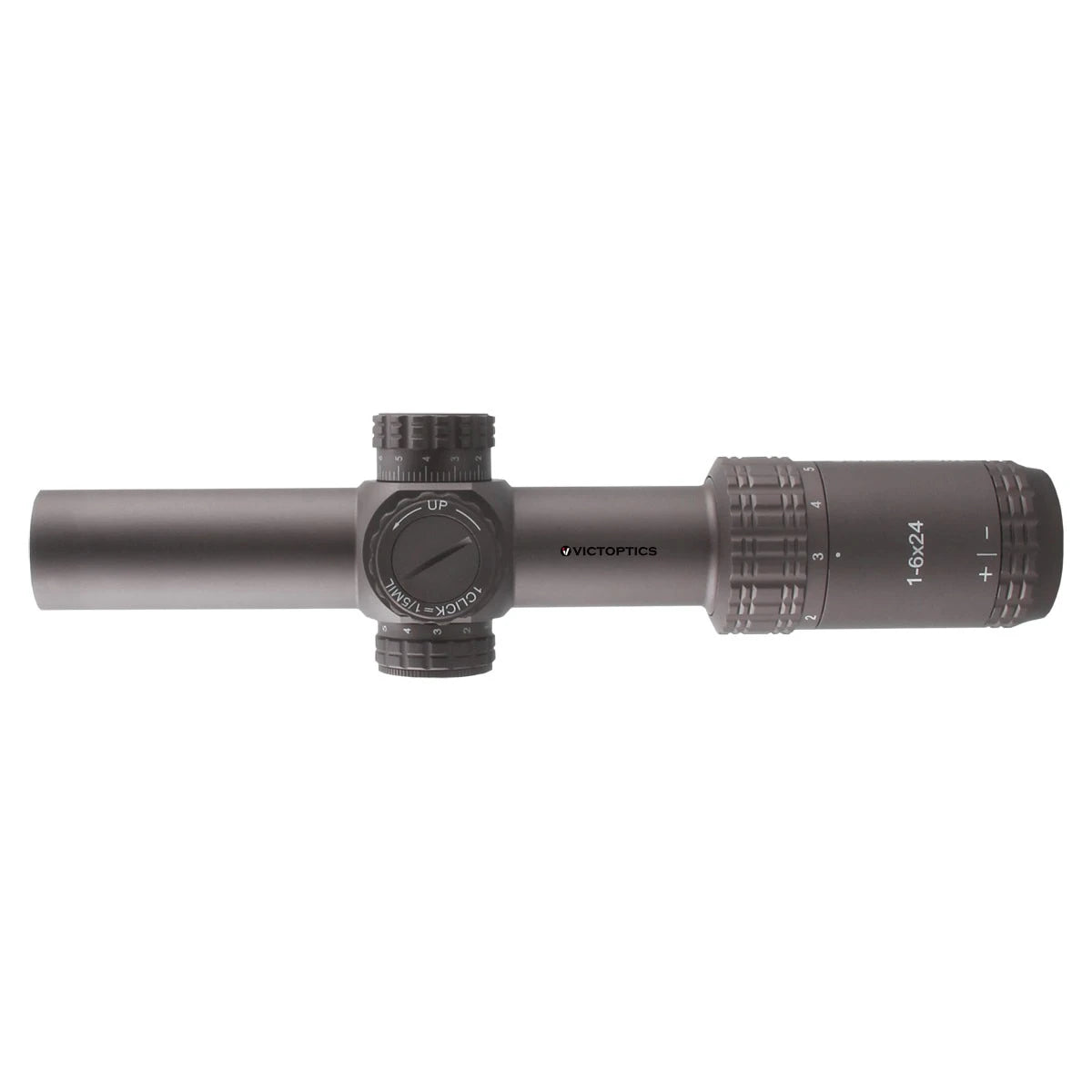 S6 1-6x24 LPVO short-dot riflescope - Chaos Bronze