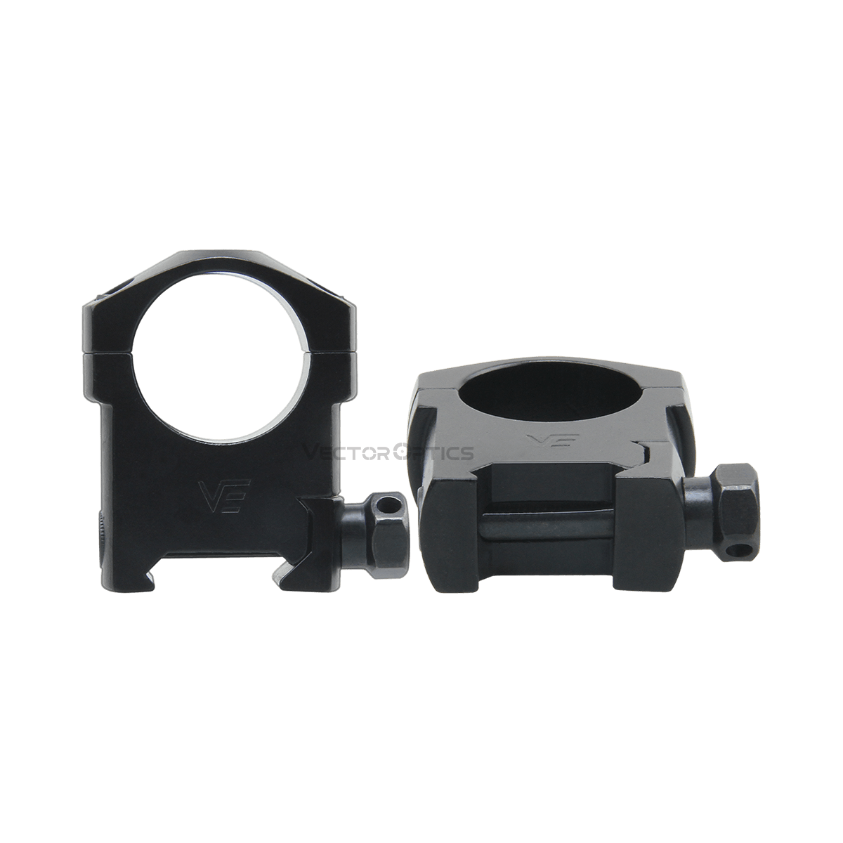 25,4 mm 1" korkeat kiväärin tähtäinrenkaat