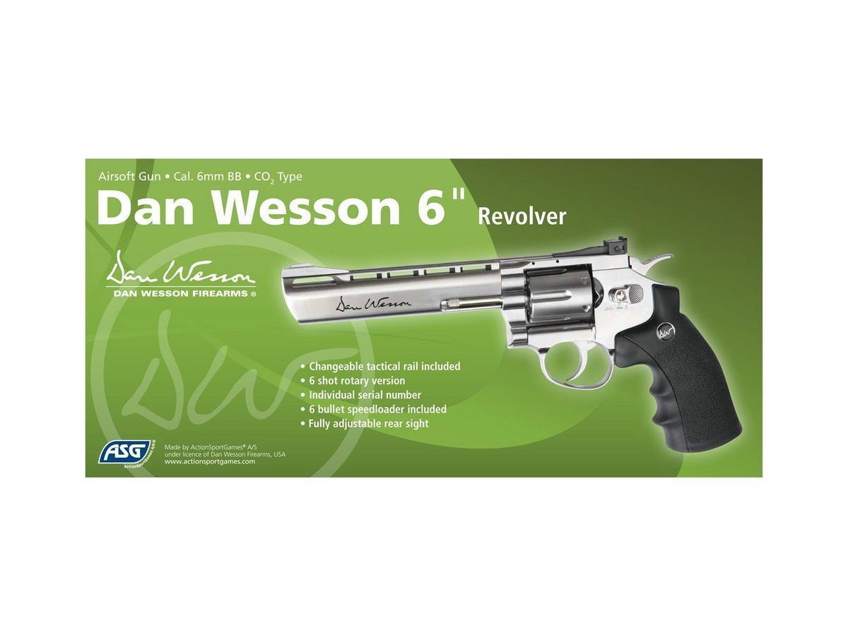 Dan Wesson 6" CO2 revolver