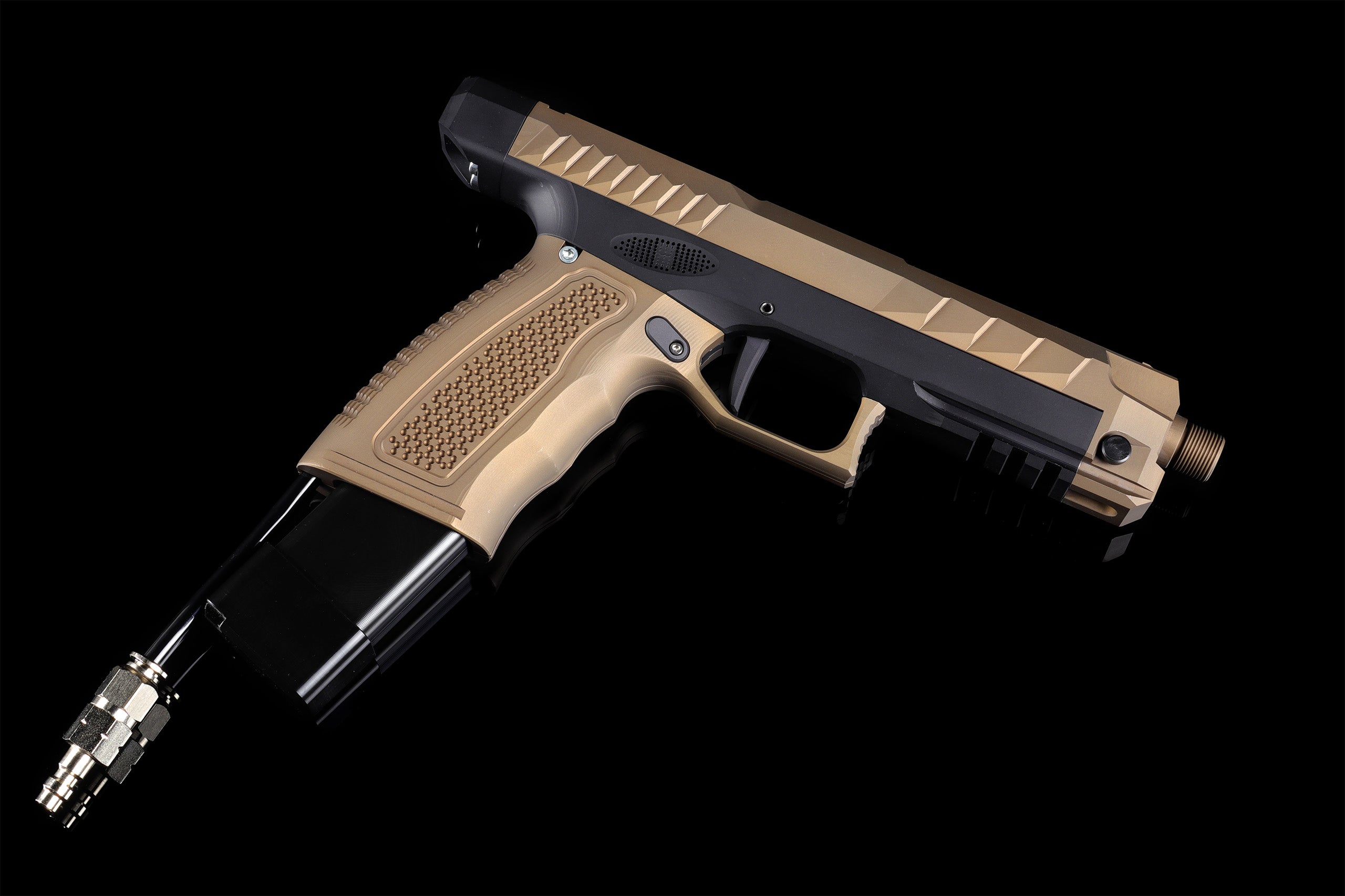 GATE PTX HPA pistooli PULSAR S2 HPA yksiköllä - Dark Earth