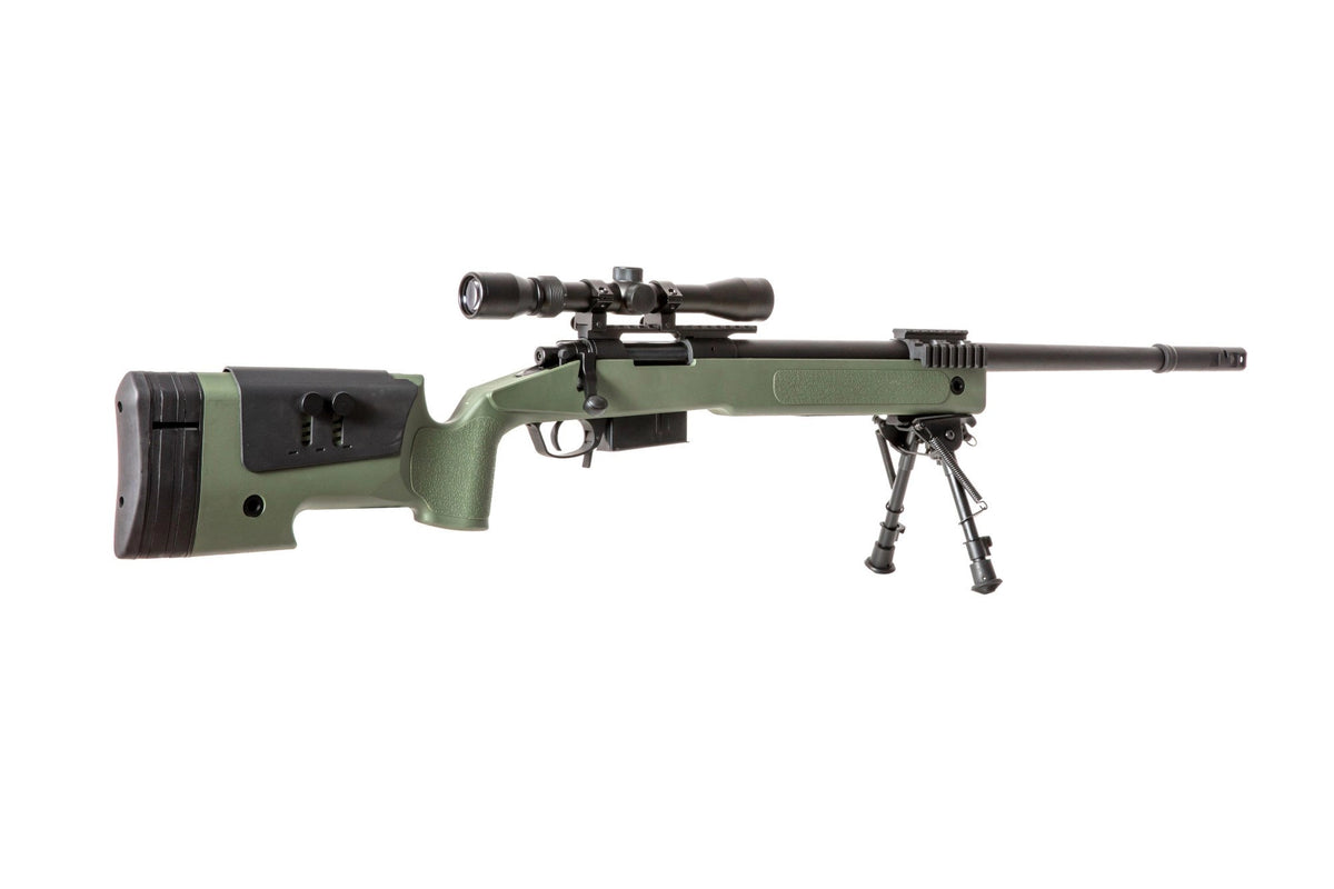 Core Rifle Specna Arms SA-S03 CORE™ High Velocity Sniper Rifle with Scope and Bip
