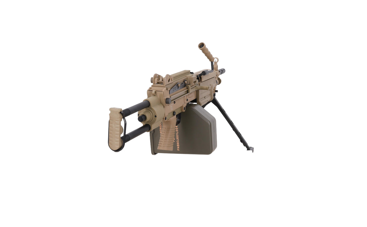 Specna Arms FN Herstal M249 PARA CORE konekivääri AEG - hiekka