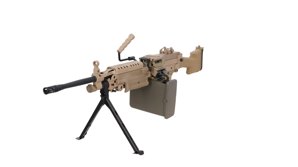 Specna Arms FN Herstal M249 MK2 CORE Machine Gun AEG - Tan