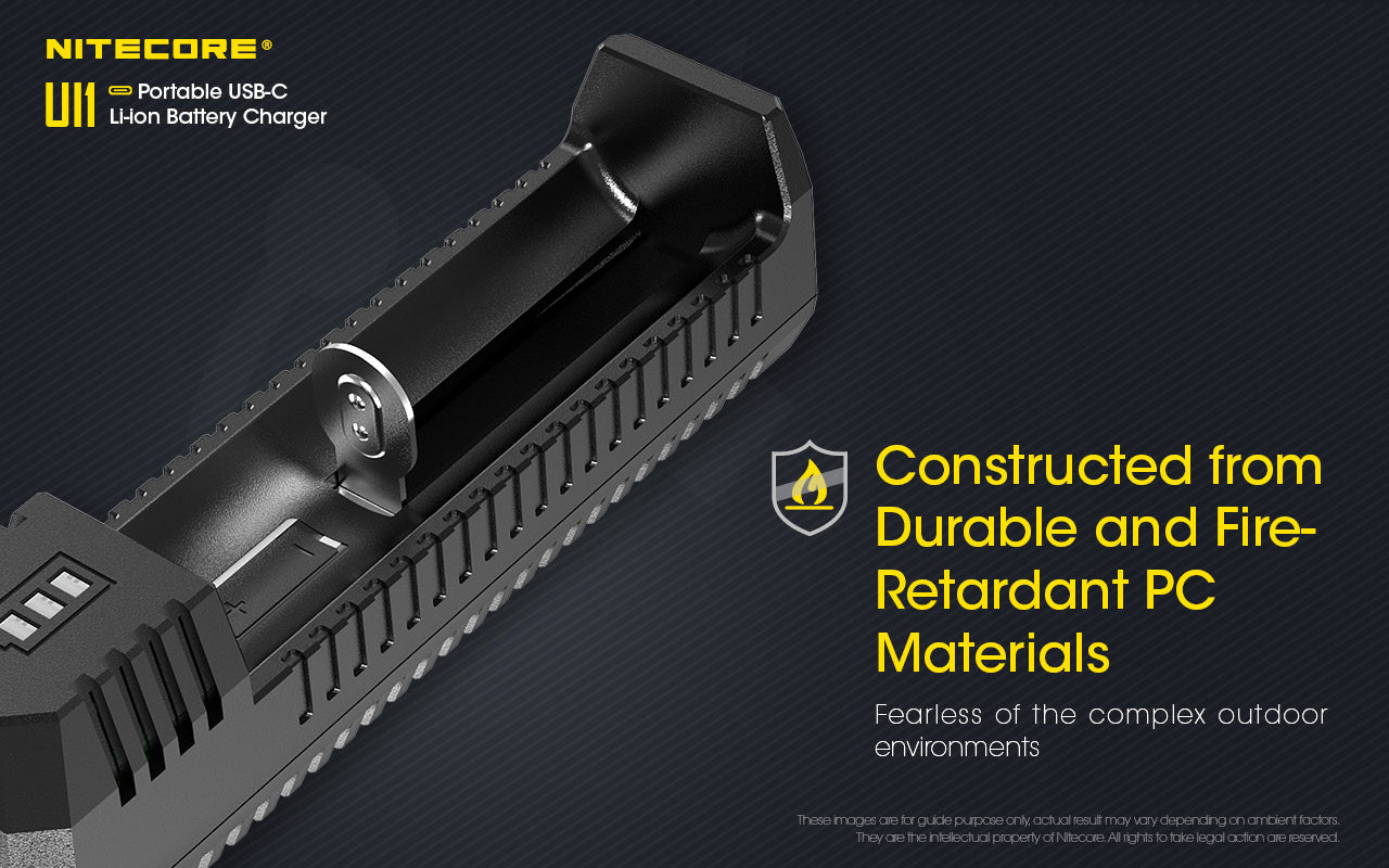Nitecore UI1 USB-C Li-ion -akkulaturi