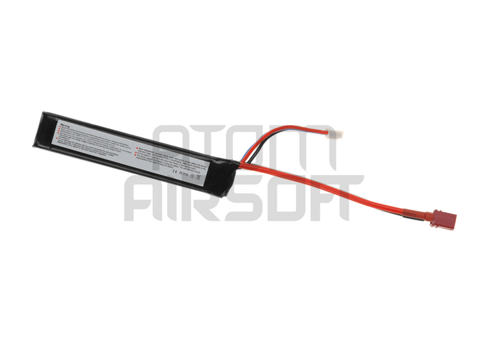 7,4V 1100mAh LiPo-akku, 20c - T-plug/Deans
