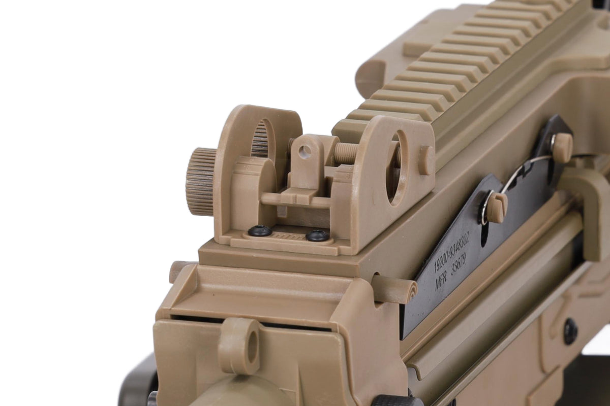 Specna Arms FN Herstal M249 PARA CORE konekivääri AEG - hiekka
