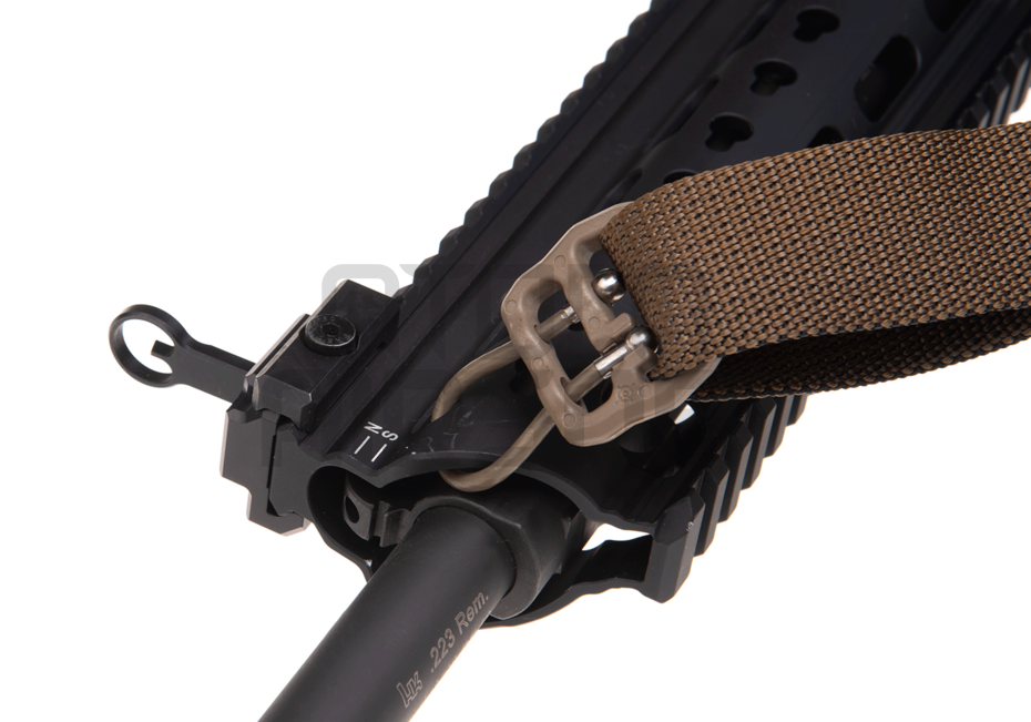 Uloop hihnalenkki, 1.25" - musta