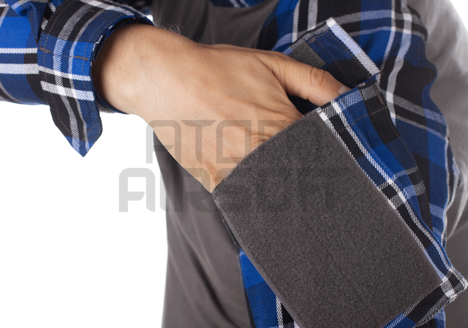 Flanelli taistelupaita - sininen