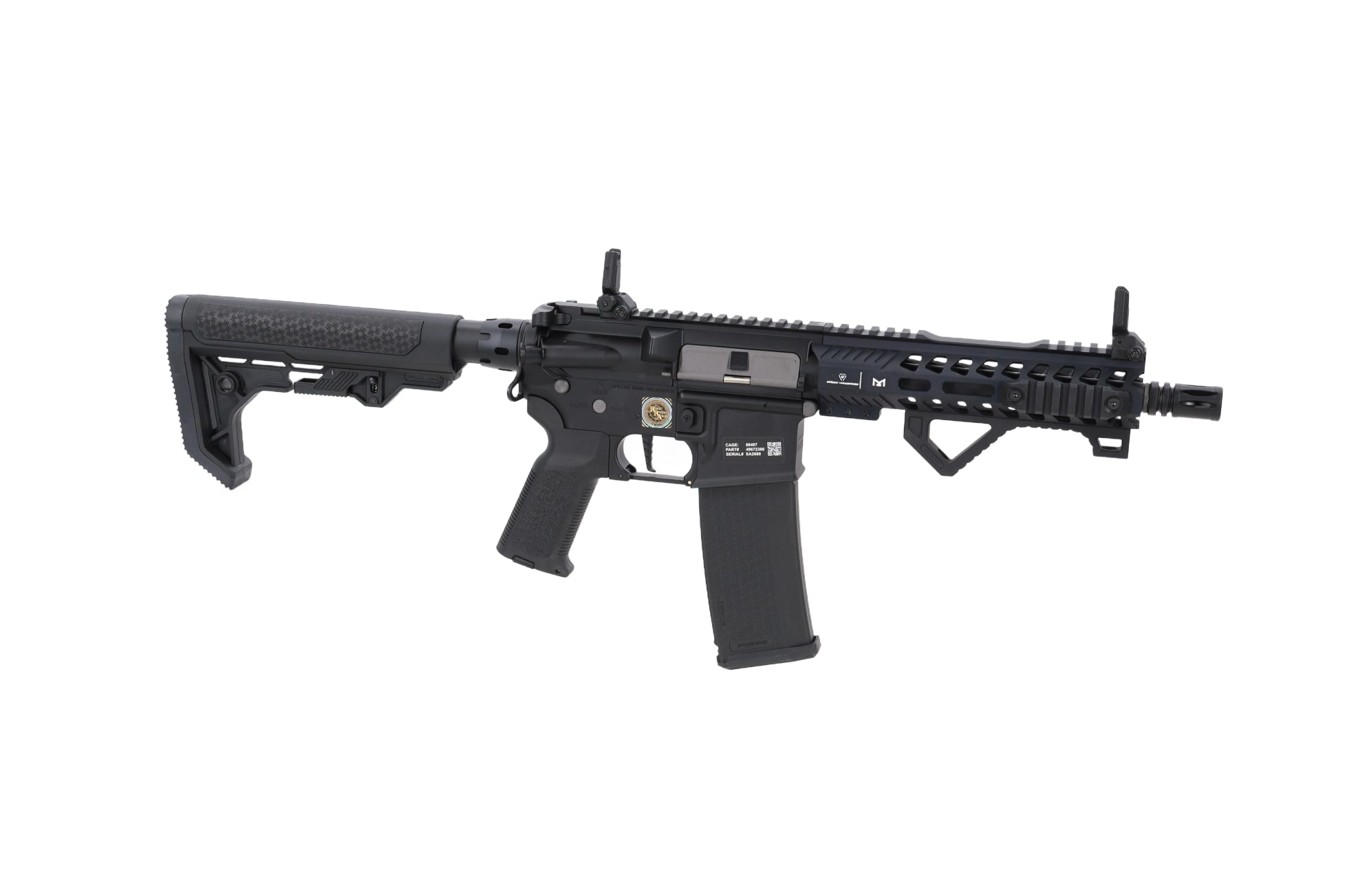 Specna Arms RRA SA-E17 EDGE™ HAL 2 Light Ops Stock Gen. 2 - Black