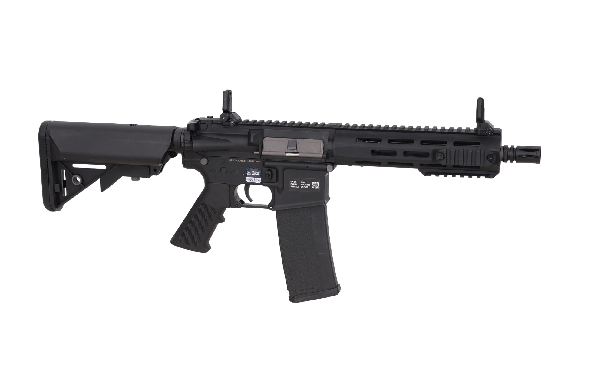 Specna Arms SA-F14 FLEX™ Gen. 2 GATE X-ASR - musta