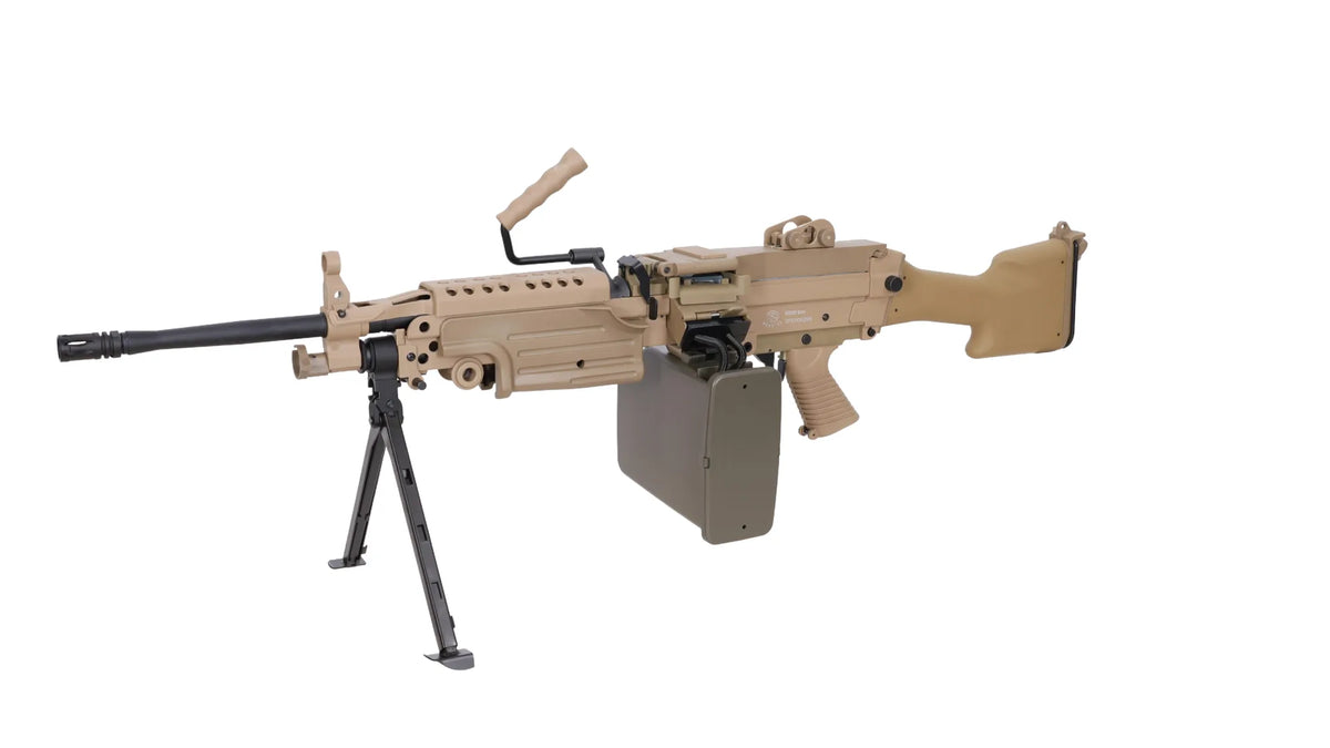 Specna Arms FN Herstal M249 MK2 CORE Machine Gun AEG - Tan