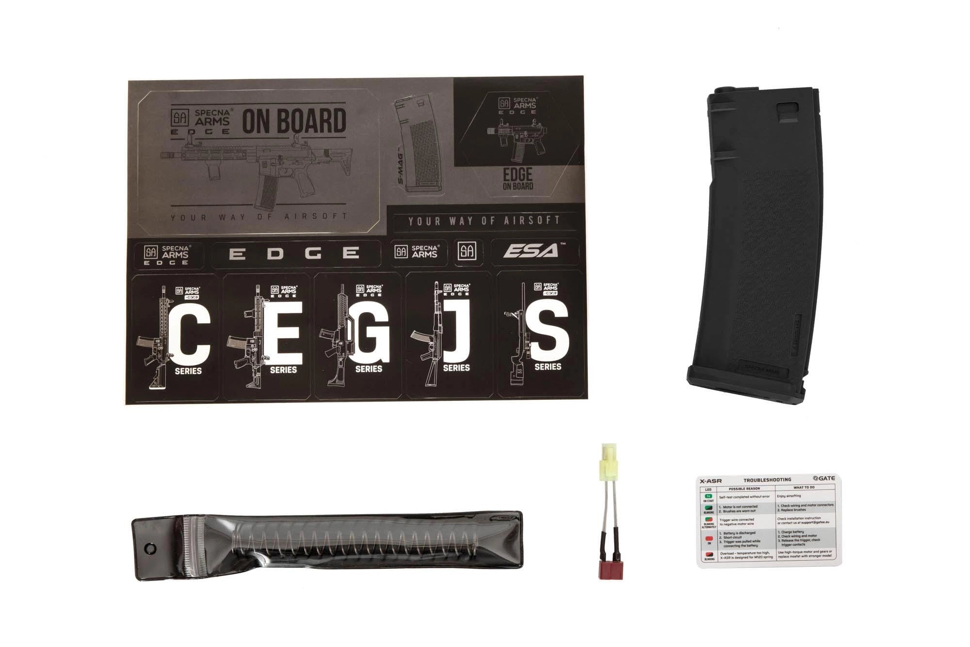 "M4A1" SA-F10 FLEX™ X-ASR™ sähköase - musta