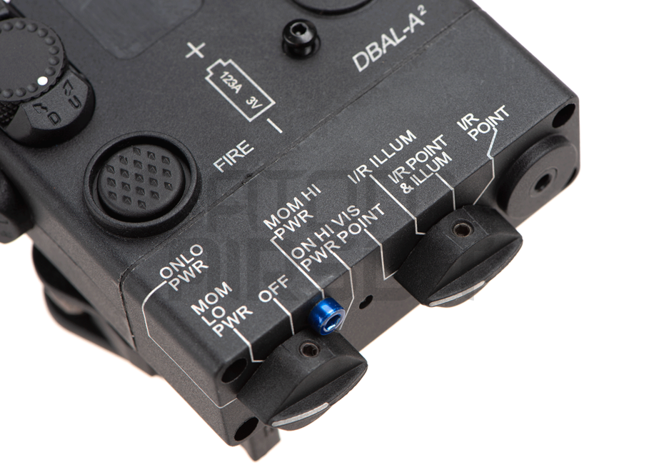 DBAL-A2 valaisin ilman laseria - musta