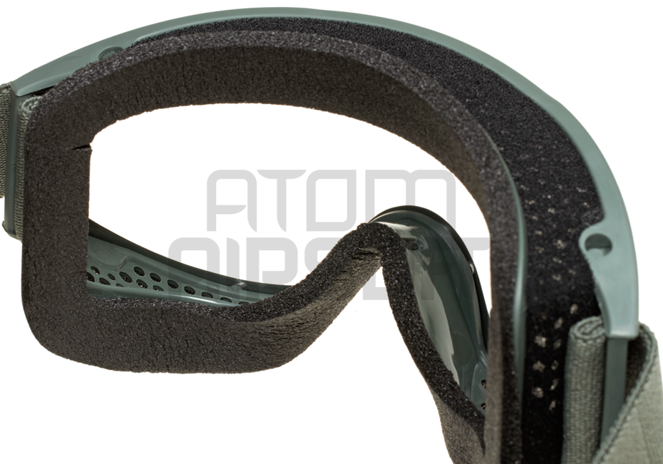 Land Ops suojalasit kirkkaalla ja tummalla linssillä - foliage green